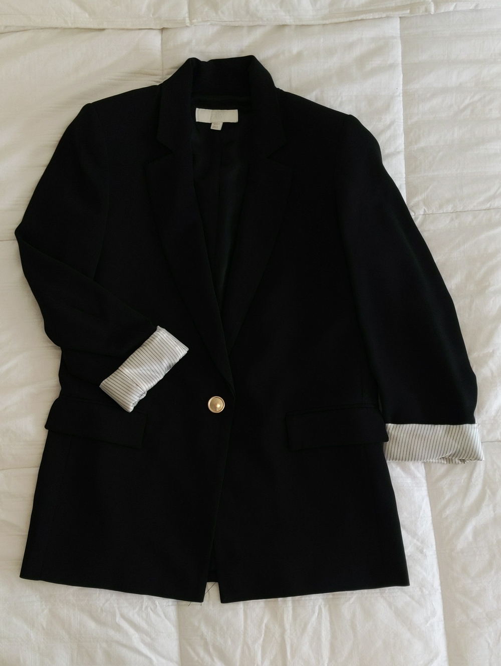 Zara Rolled Sleeve Blazer | XS - Picture 2 of 4